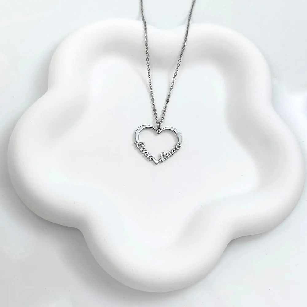 COLLIER AMOUR LIÉ 2 PRÉNOMS - Image 4