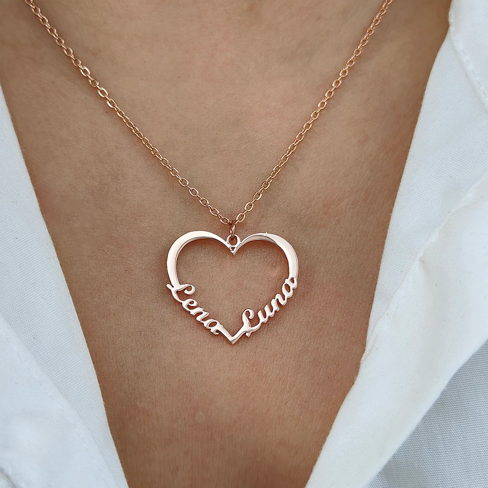 COLLIER AMOUR LIÉ 2 PRÉNOMS - Image 5