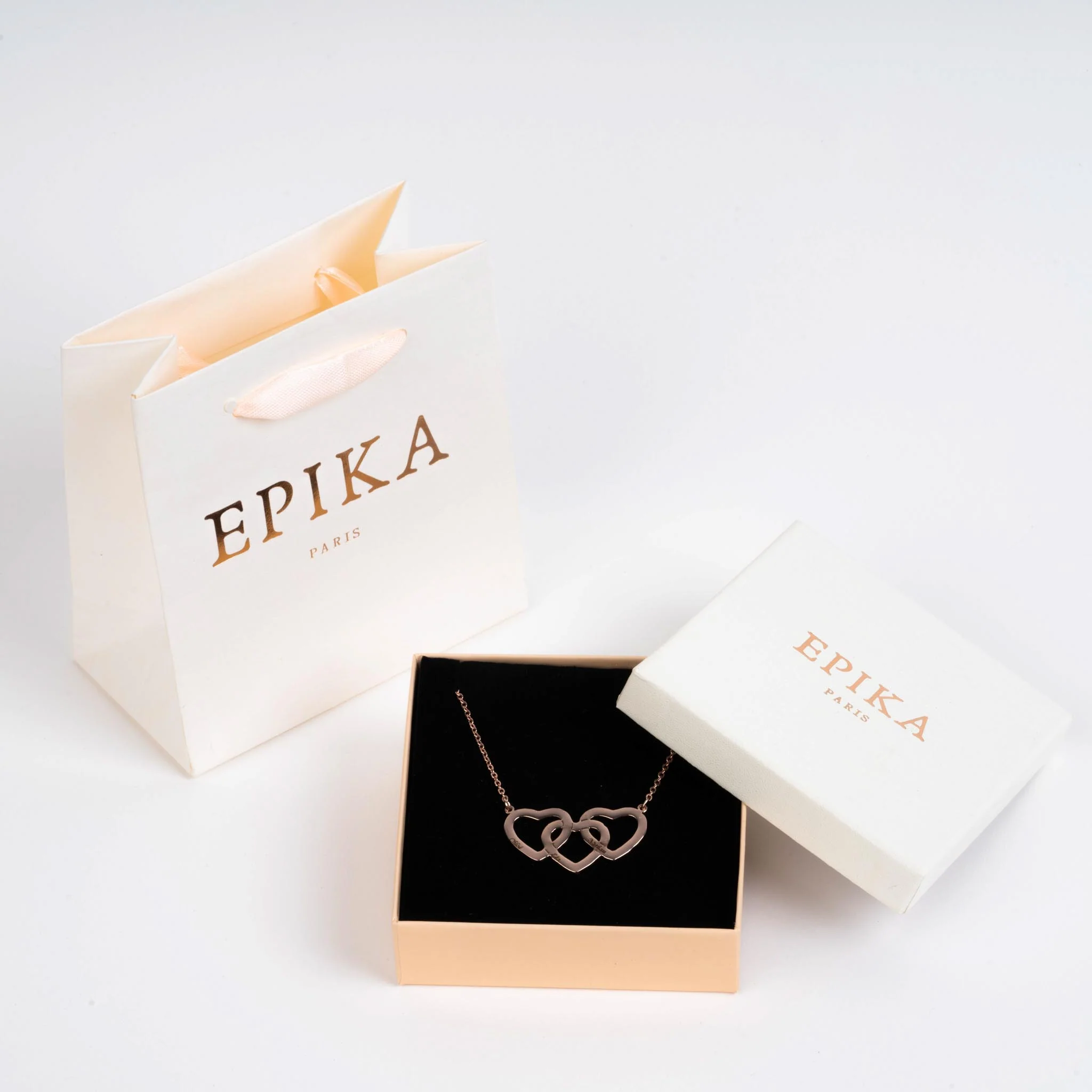 COLLIER COEURS UNIS JUSQU'À 5 PRÉNOMS - Image 8