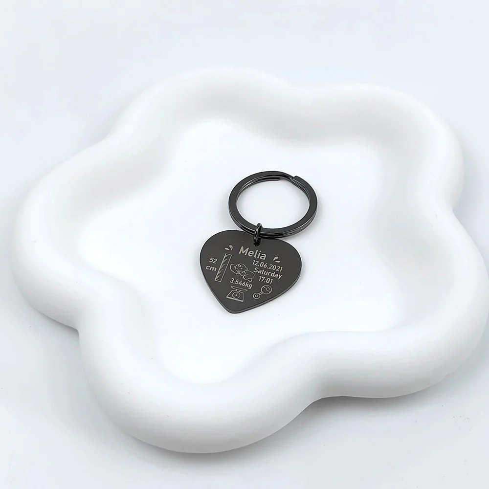 PORTE-CLÉS NAISSANCE PERSONNALISÉ - Image 4